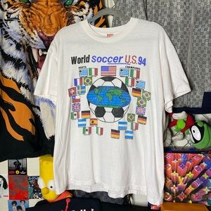 90s world soccer shirt